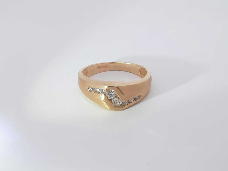 .34ctw Diamonds 14k Yellow Gold 4.3 Grams Ring Size 9 Sd0425ozxsa