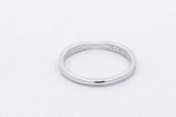 Tiffany & Co. Harmony Diamond Band Ring In Platinum 3 Grams Size 7 Eb0726ocrsa