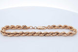 18k Yellow Gold Rope Bracelet 9.3 Grams 8 Inch Eb0326lxlrde