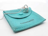 Tiffany & Co. Gift Box Padlock Charm In 925 Silver 17.2 Gram 18 Inch Fw1026lrxdu