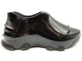 Givenchy Shiny Monumental Mallow Black Rubber Shoes Size Eu 46 Do0325pxzde