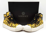 Versace Greca High Top Barocco Sneakers Size 40 Sd0726lzxdu