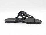 Hermès Egerie Chaine D'ancre Sandals In Black Tpu Rubber Size 7.5 Fw1026oxzdu