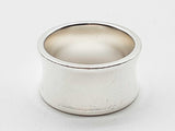 Tiffany & Co 1837 Makers 0.925 Sterling Silver 11.8g Ring Size 8.75 Do0526crde