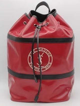 Yves Saint Laurent Vinyl Rive Gauche 2024 Travel Bag Red Aa0826orzsa