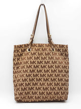 Michael Kors Jet Set Weekender Monogram Canvas Tote Bag Fw0926ozdu
