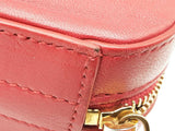Ysl Saint Laurent Red Leather Vicky Belt Bag Sd0326orzdu