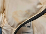 Moncler Grenoble Beverly Blue White Furred Hooded Jacket Size 1 Do0924wxzde