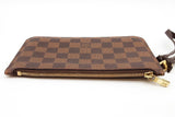 Louis Vuitton Damier Ebene Wristlet Pochette Eb0426lxzde