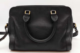 Alexander Mcqueen Black Leather Satchel Bag Eb1026oxzde
