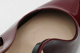 Gucci Signoria Burgundy Patent Leather Slingback Pumps Size 40 Eb0926oxzsa
