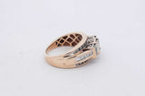 1.26cttw Diamond 10k Yellow Gold Ring 4.3 Grams Size 5.25 Eb0526rxzsa