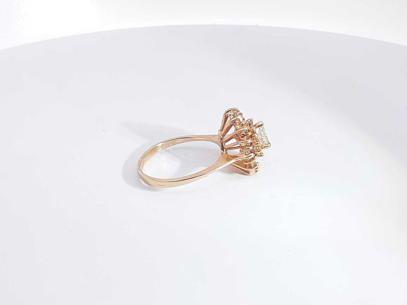 .66ctw Diamonds 14k Yellow Gold 14k 4.1 Grams Ring Size 8 Sd0925przsa