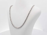14k White Gold 12.4 Grams Rope Chain 24 In Aa0126rwrsa