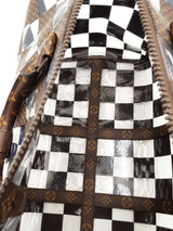 Louis Vuitton Monogram Pvc Chess Keeepall Bandouliere 50 Eb1223wxxzsa