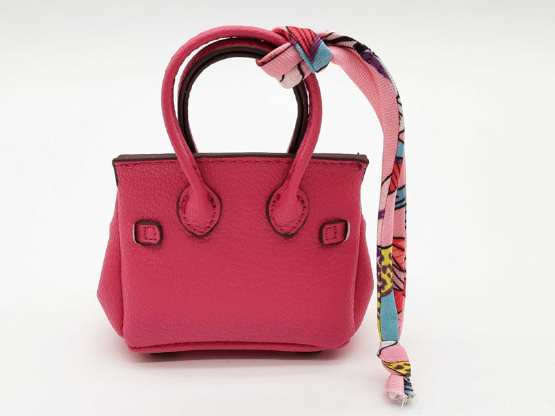 Magenta Pink Mini Bag Charm Do0725ide