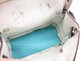 Teal Blue Mini Bag Charm Do0826ide