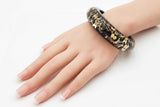 Louis Vuitton Monogram Inclusion Gm Lucite Bangle Bracelet 7 Inch Fw0926lrxdu
