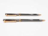 Tiffany & Co. T Clip Ballpoint Pen & Mechanical Pencil Set Fw1025crdu