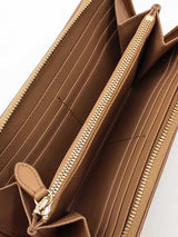 Burberry Ziggy Zip-around Wallet In Haymarket Check Coated Canvas Fw00725crdu