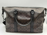 Coach Trekker Brown Signature Coated Canvas Duffle Bag Do1024lrxde