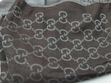 Gucci Gg Monogram Silk & Wool Scarf Eb0526rxsa
