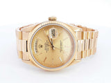 Rolex President 36mm Day Date 18k Yellow Gold Watch Sd0325crzxsa