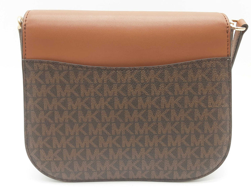 Michael Kors Emilia Brown Signature Crossbody Bag Do0425wrde