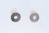Tiffany & Co. 1837 Circle Stud Sterling Silver Earrings 2.6 Grams Eb0626crde