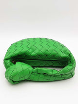 Bottega Veneta Jodie Parakeet Green Intrecciato Leather Handbag Eb0626cxzsa