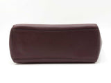 Coach Turnlock Chain Tote In Oxblood Pebbled Leather Fw0626ordu