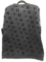 Fendi Black Logo Sweater Size Italian Xxl Do0925wxzde