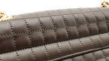 Celine Medium Quilted C Bag In Brown Leather Fw1026pxzdu