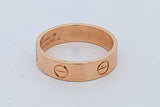 Cartier 18k Yellow Gold Love Ring 6.6 Grams Size 59 Eb0826lxxzde