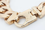 9k Yellow Gold Cuban Link Bracelet 102.8 Grams 9 Inch Eb0526pixzsa