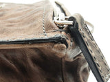 Givenchy Mini Pandora Shoulder Bag In Brown Tumbled Sheepskin Fw0926lordu