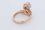 0.66cttw Diamond Ring In 14k Yellow Gold 5 Grams Size 7 Eb0526rxzdu