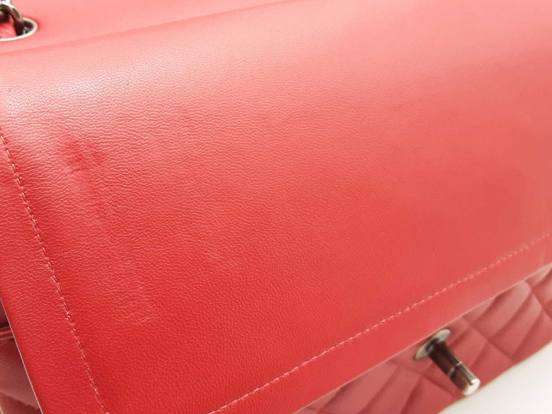 Chanel Lambskin Jumbo Double Flap Shoulder Bag Aa0325pozxsa