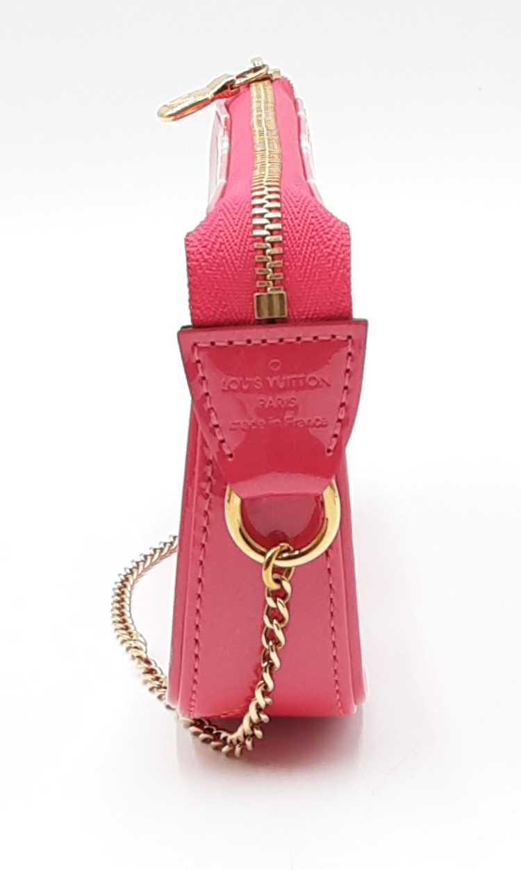 Louis Vuitton Monogram Vernis Valentine Neon Fuschia Mini Pochette Ebrrxdu