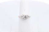 Round Diamond Approx. 1.01ctw Ring In 14k Yellow Gold 3.5g Size 6 Eb0424crxsa