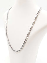 David Yurman Curb Link Necklace In Sterling Silver 50.7 Gram 20 Inch Fw0426wlrdu