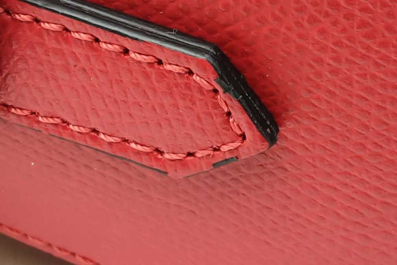 Valentino By Mario Valentino Red Leather Babette Bonbon Crossbody Eb1125lxzdu