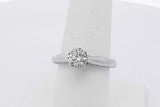 0.89ctw Diamond Ring In 10k White Gold 3.2 Grams Size 7 Eb0226rxzsa