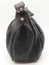 Gucci Sukey Black Guccissima Leather Hobo Shoulder Bag Do0925oxzde