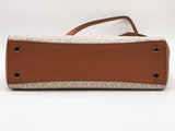Michael Kors Sullivan Large Leather Zip Tote Beige Aa1225wzsa