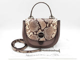 Michael Kors Isadore Messenger Bag In Mixed Media Leather Fw0626czdu