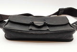 Louis Vuitton Monogram Taurillon Black Leather S Lock Sling Bag Eb1125llrxde