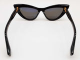 Balmain Bps 135a 54 Jolie Black Gold Cat Eye Sunglasses Do0425loxde