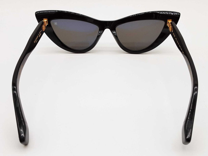 Balmain Bps 135a 54 Jolie Black Gold Cat Eye Sunglasses Do0425loxde