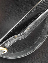 Gucci Bright Bit Convertible Black Leather Tote Bag Eb0126wxzsa